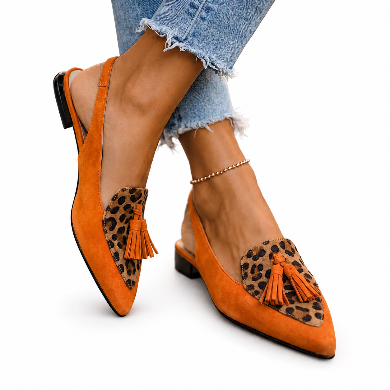 Eliza | Strappy Sandals with Tassels