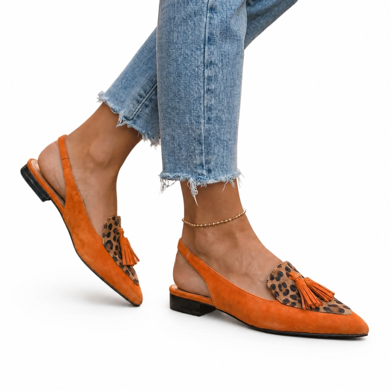Eliza | Strappy Sandals with Tassels