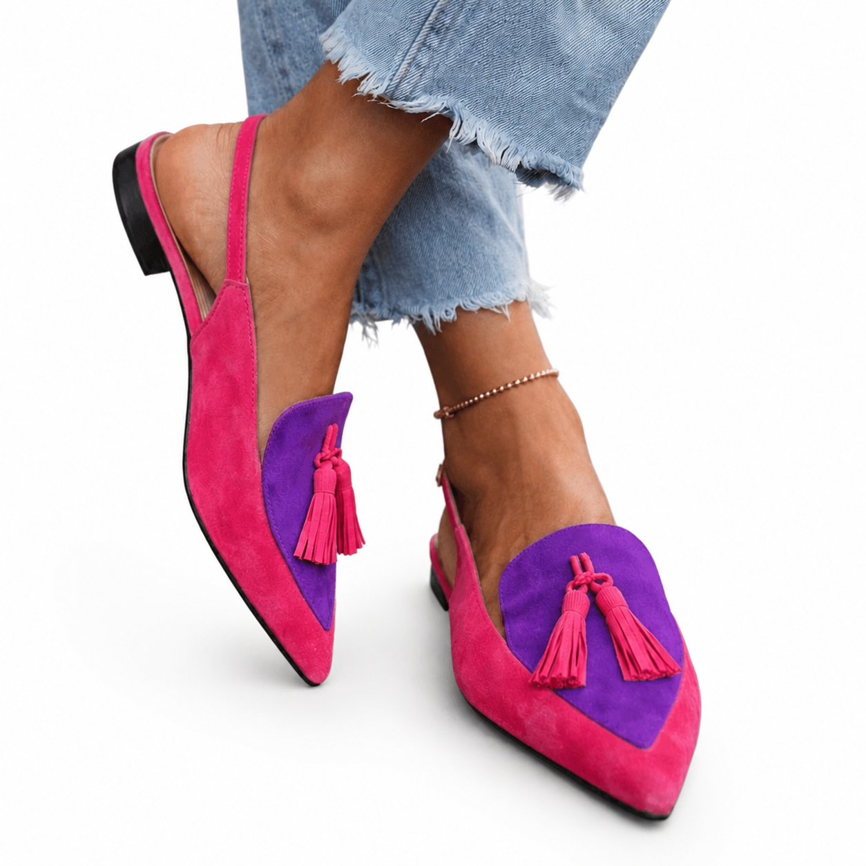 Eliza | Strappy Sandals with Tassels