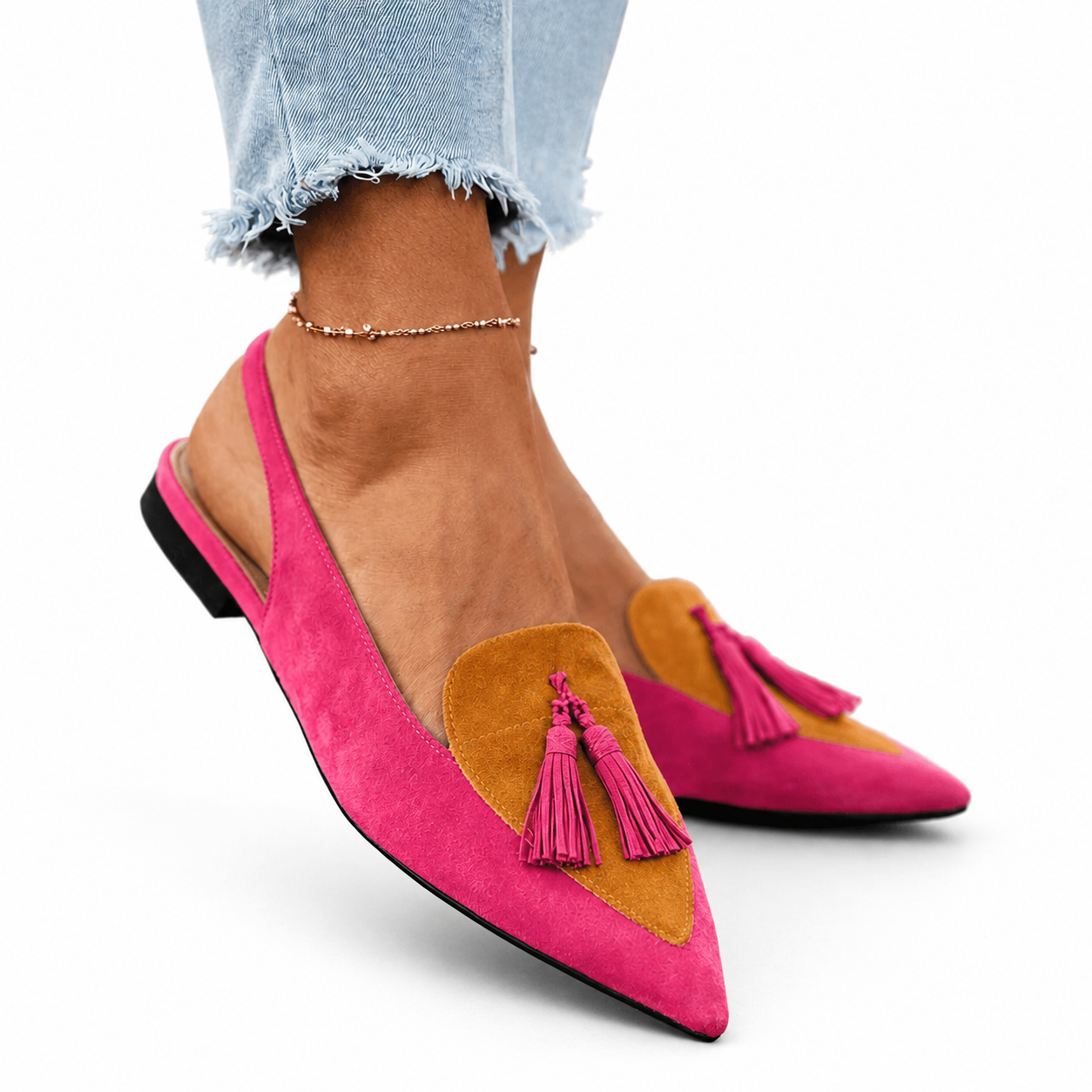 Eliza | Strappy Sandals with Tassels
