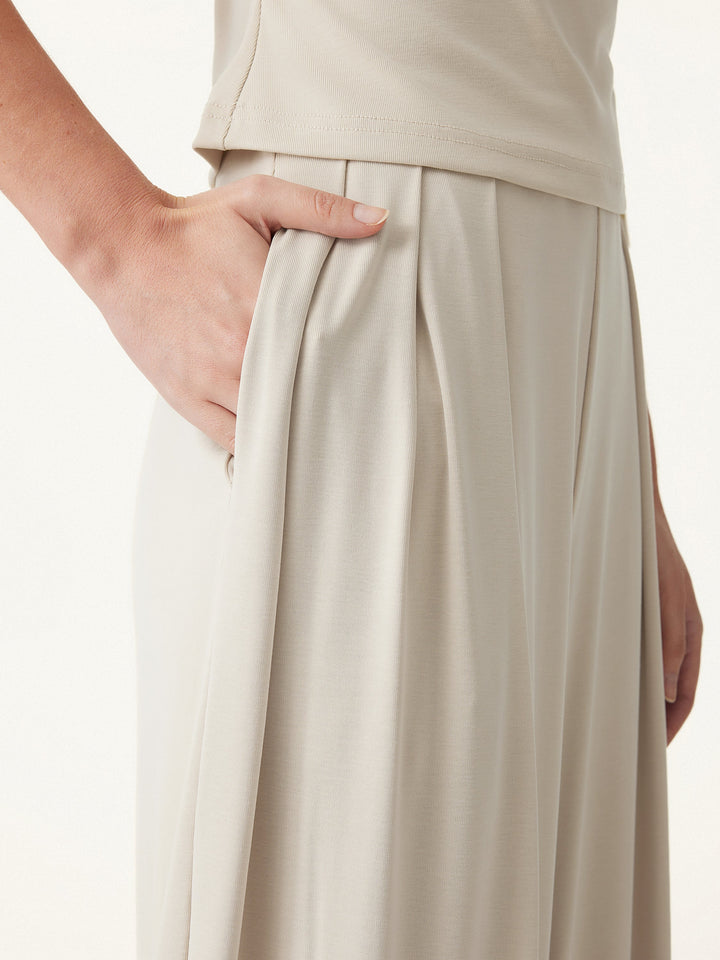 Elara™ | One-Shoulder Wide-Leg Set (2PC)