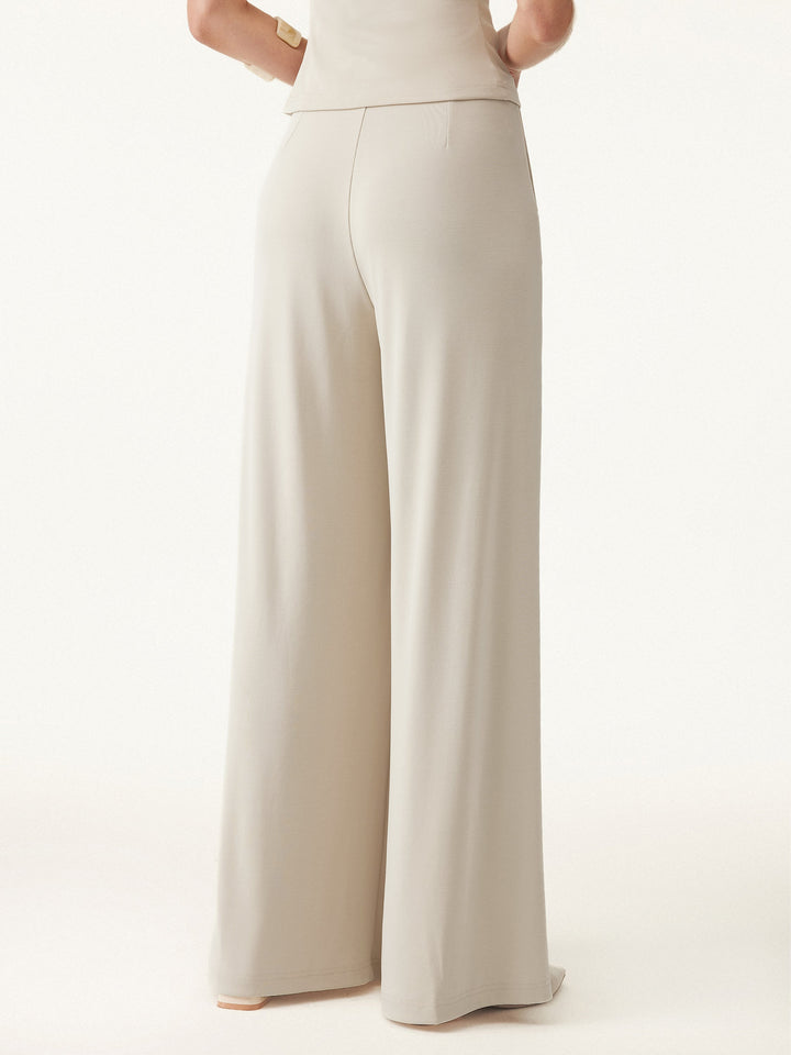 Elara™ | One-Shoulder Wide-Leg Set (2PC)