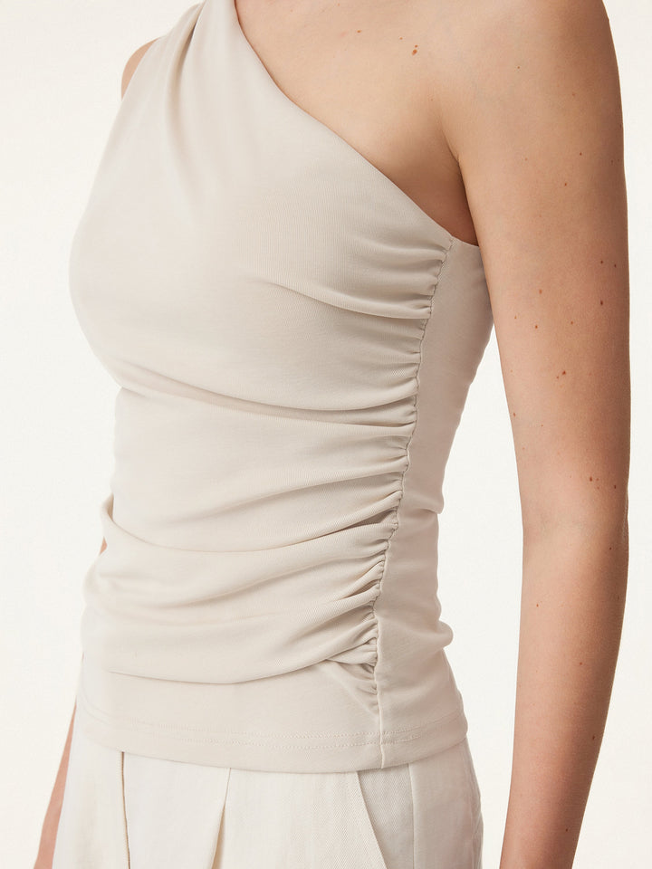 Elara™ | One-Shoulder Wide-Leg Set (2PC)