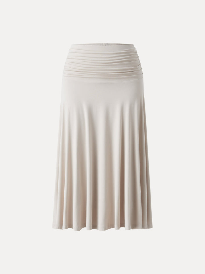 The Elegant Flow Midi Skirt