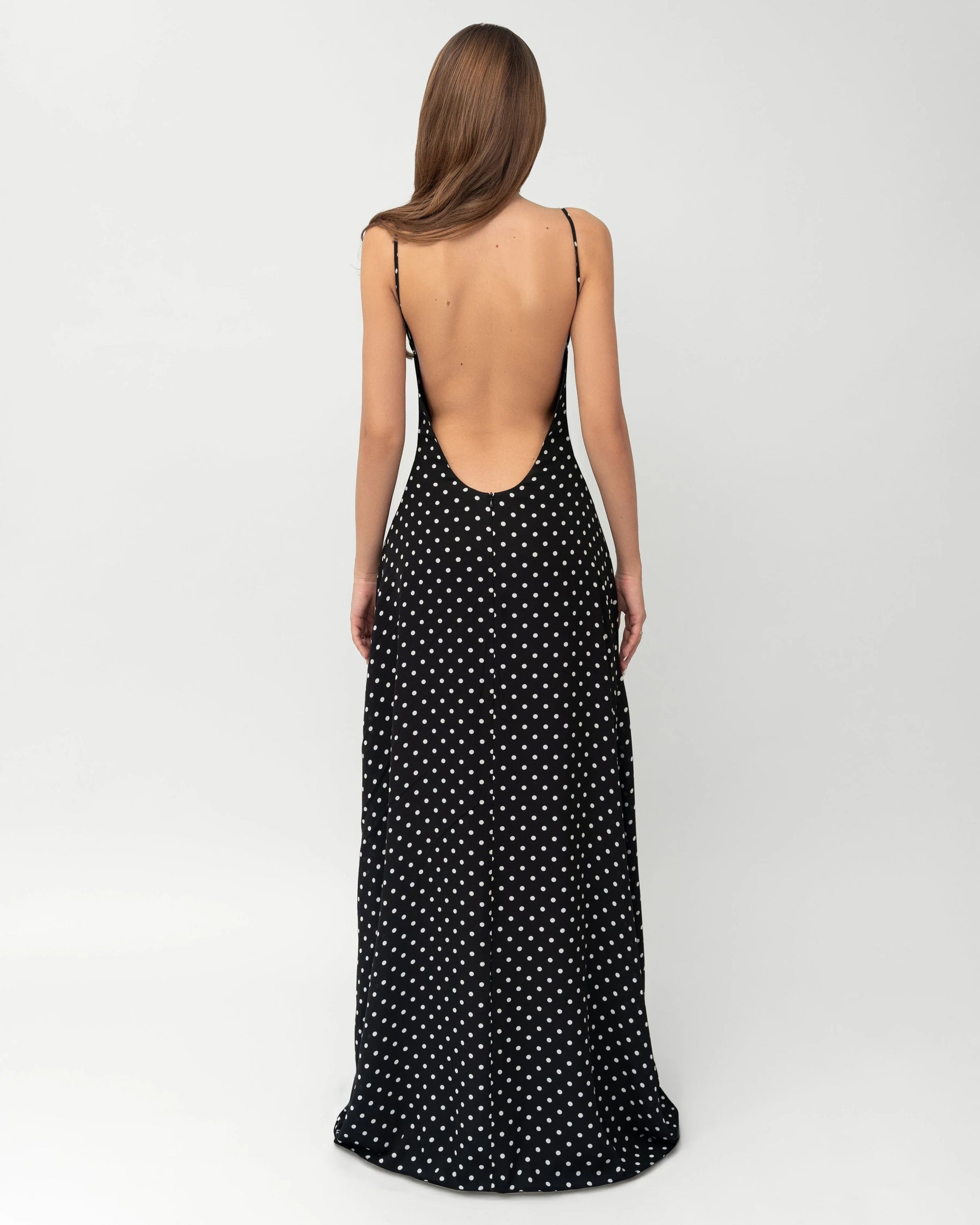 Midnight Muse Polka Maxi