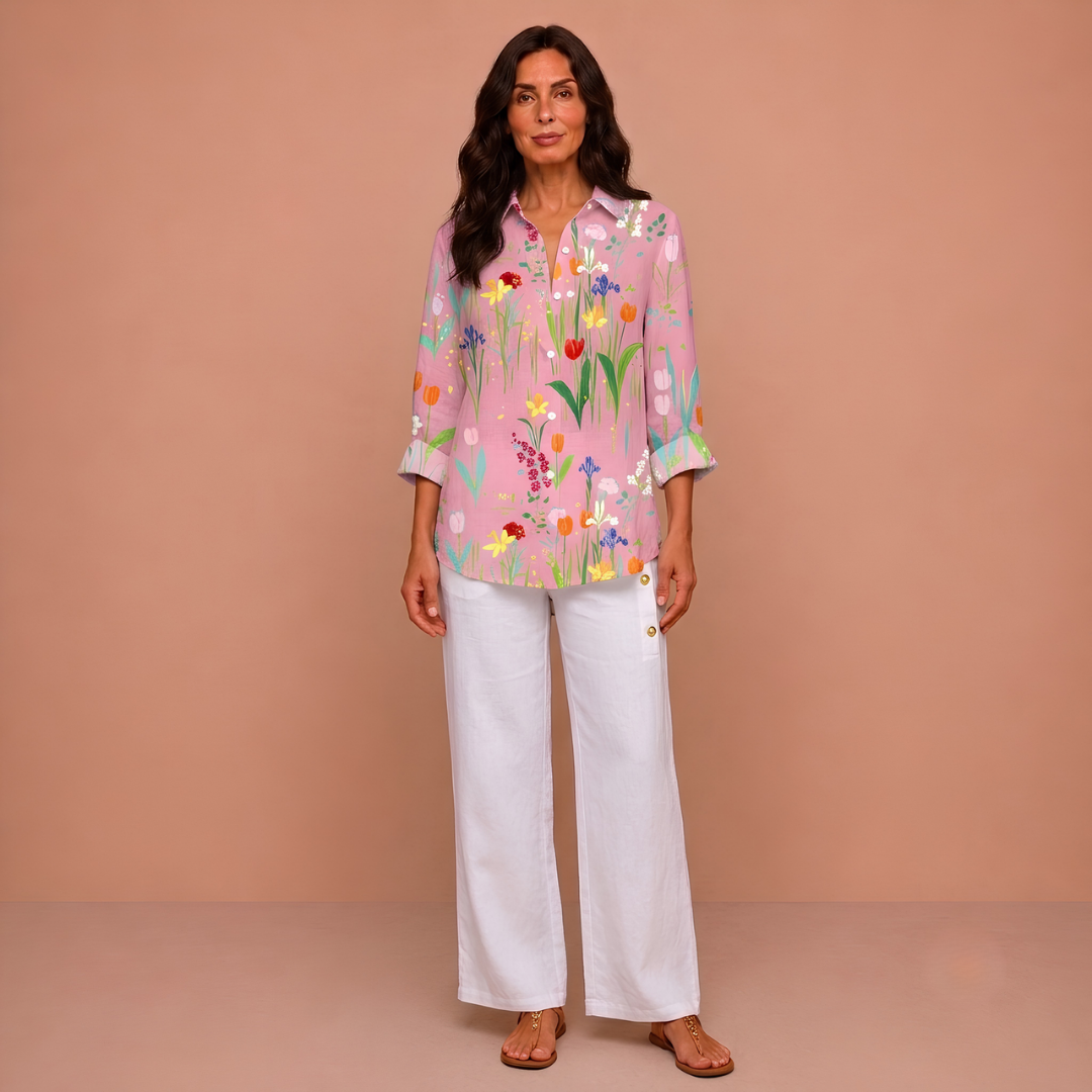 Lynda - Blossom Breeze Blouse