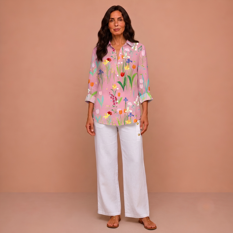Lynda - Blossom Breeze Blouse