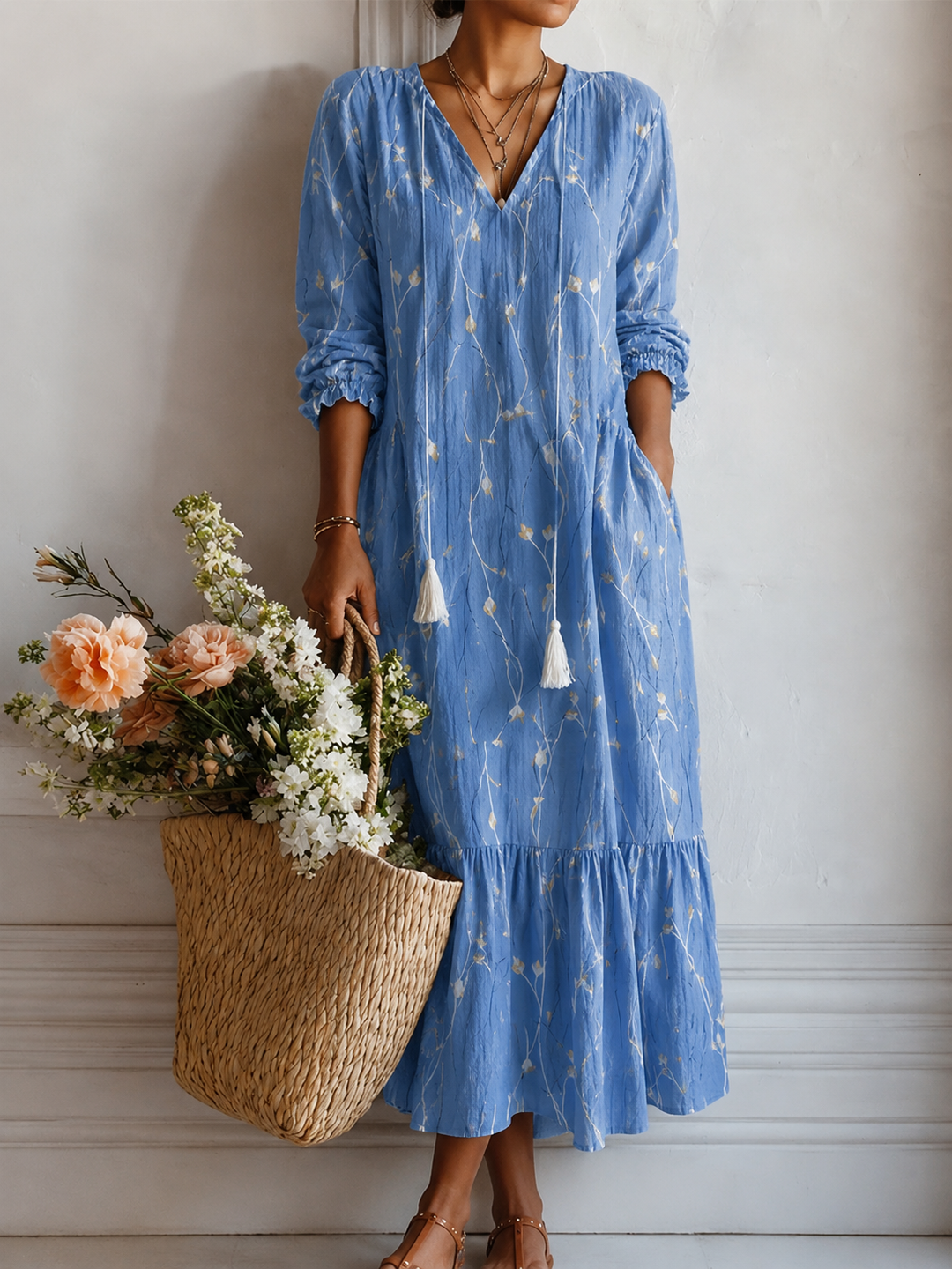 Sharon & Rowe® Mikah Boho Dress