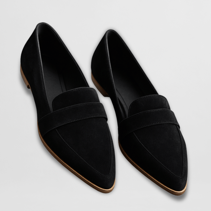 Helen - Mocassins en suède souple