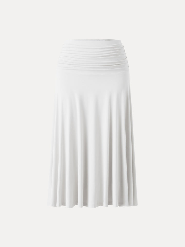 The Elegant Flow Midi Skirt
