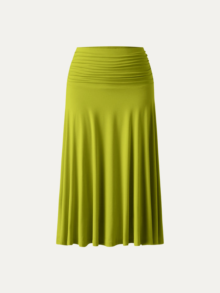 The Elegant Flow Midi Skirt