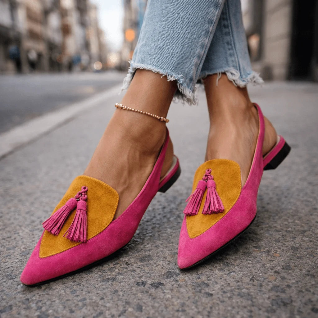 Eliza | Strappy Sandals with Tassels