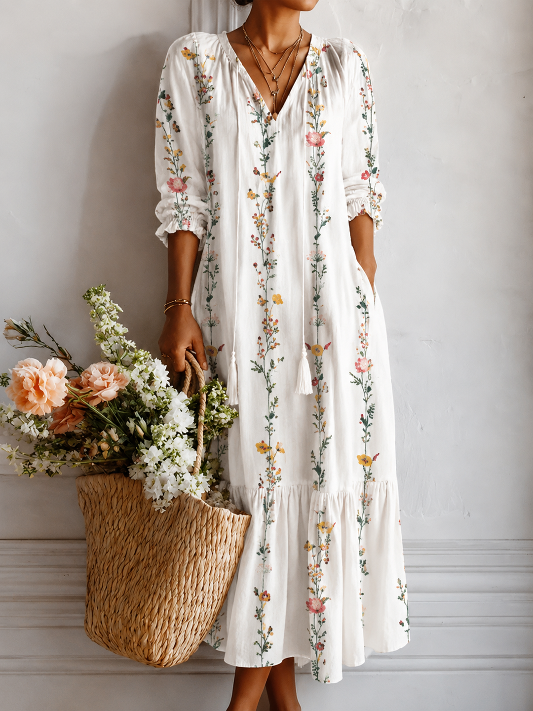 Sharon & Rowe® Mikah Boho Dress