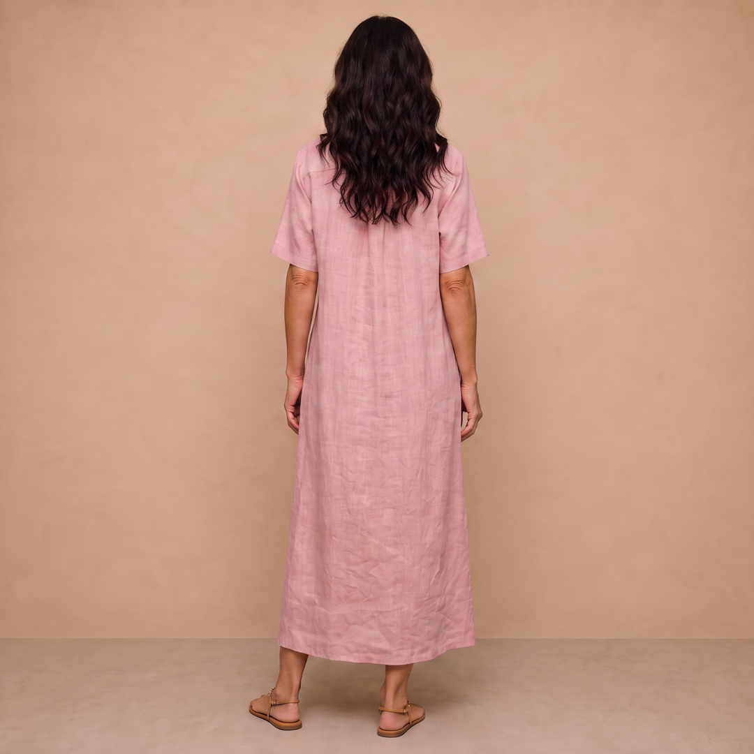 Linda | Relaxed Buttoned Shirtdress