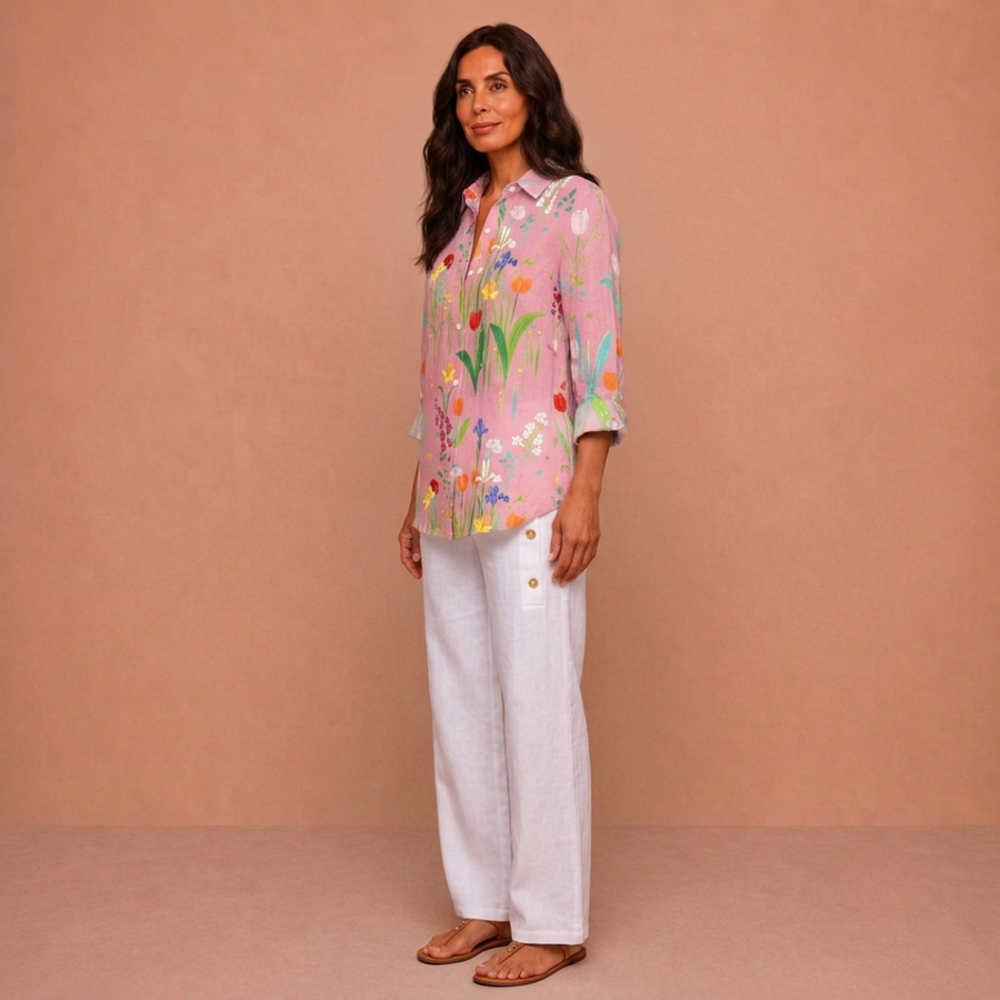 Lynda - Blossom Breeze Blouse