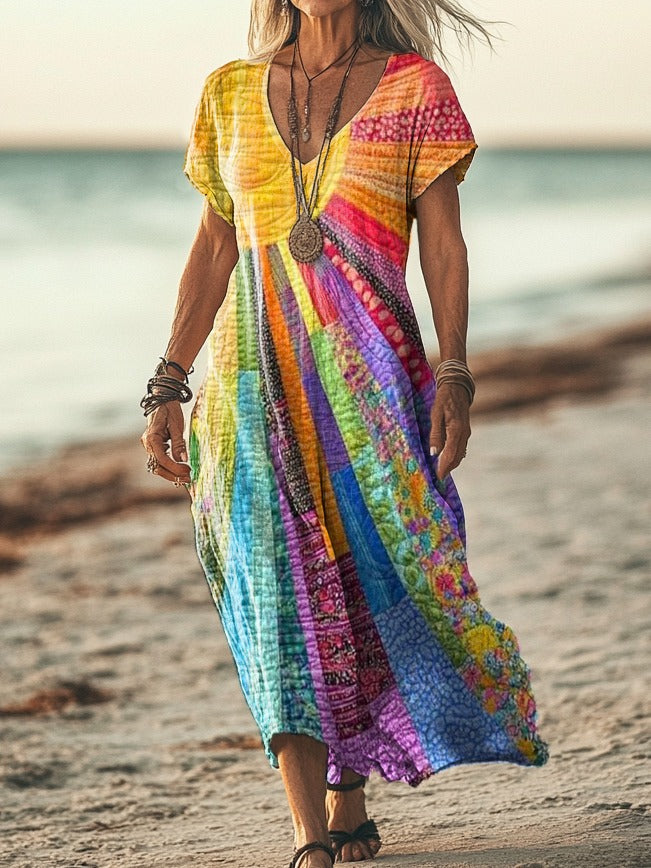 Robe Bohème Sun Design