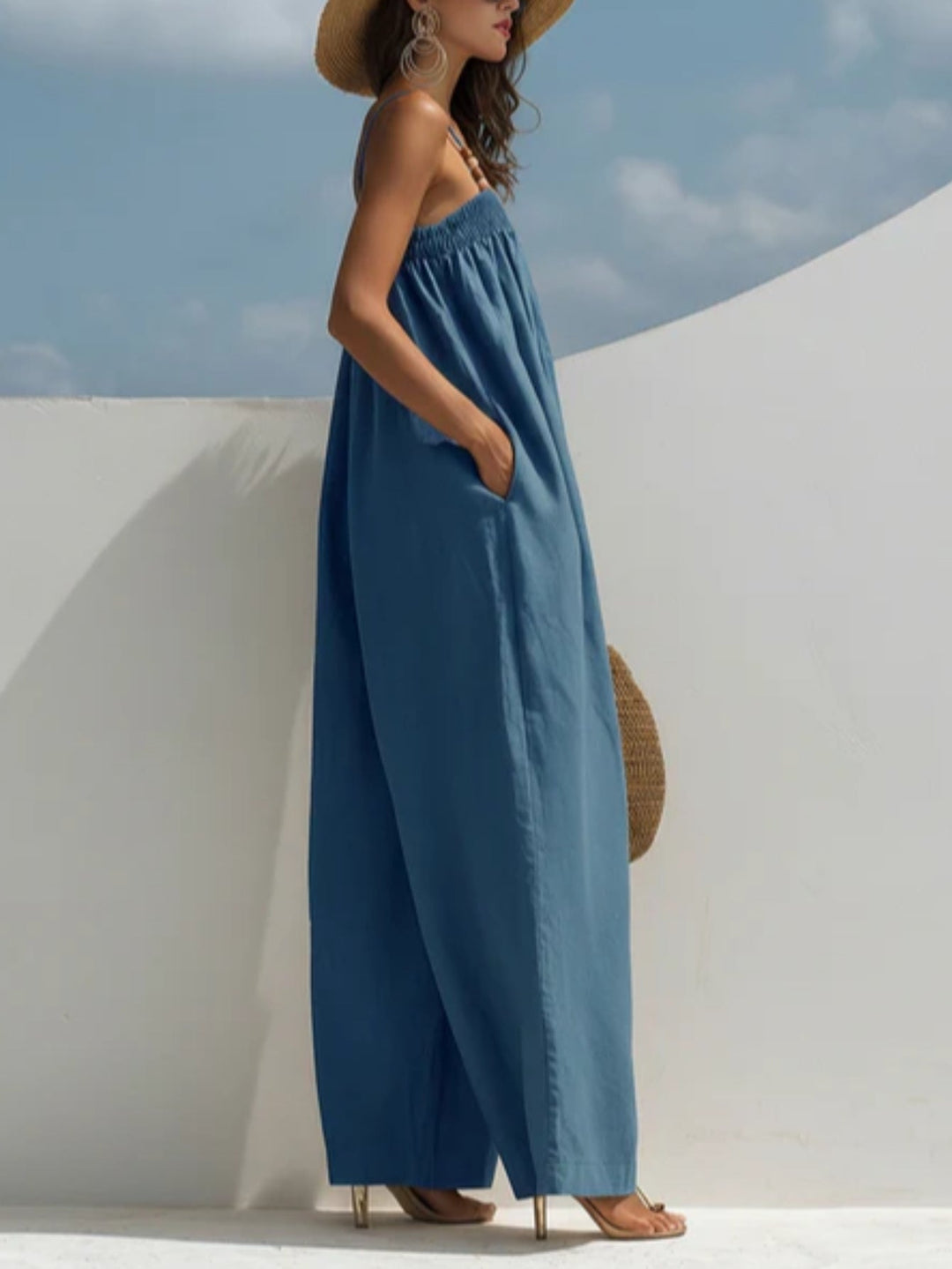 Madison | Combinaison ample en jean