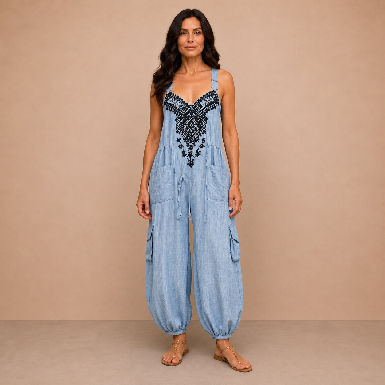 Olivia | Bohemian Jumpsuit