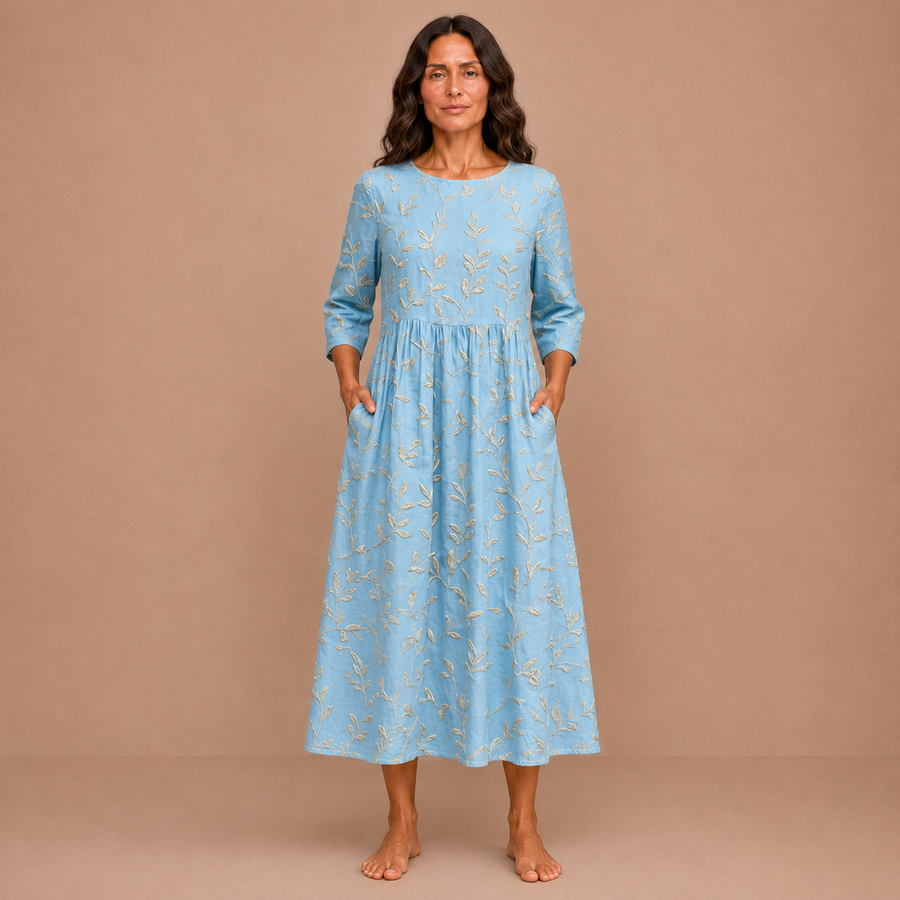 Jade | Elegant Floral Dress