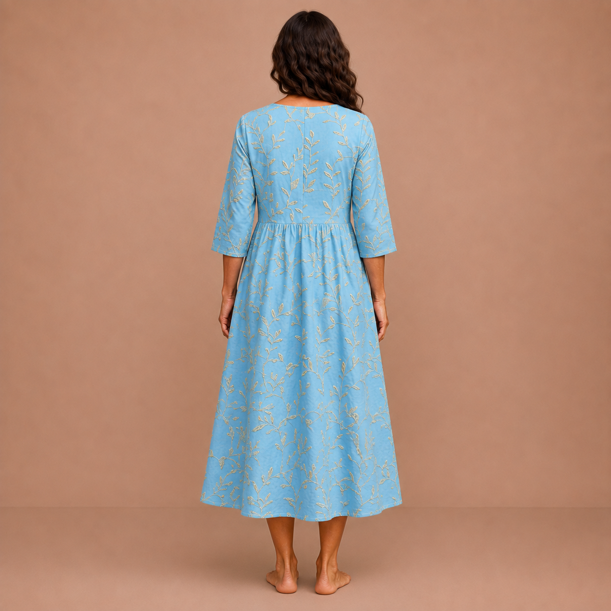 Jade | Elegant Floral Dress