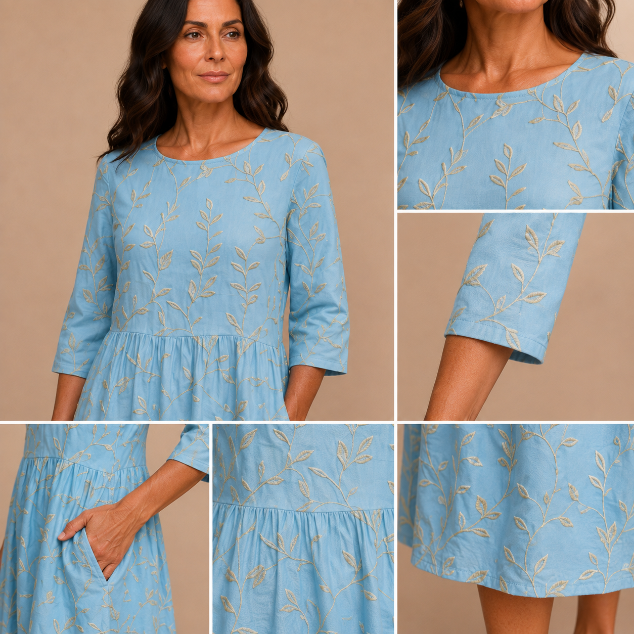 Jade | Elegant Floral Dress