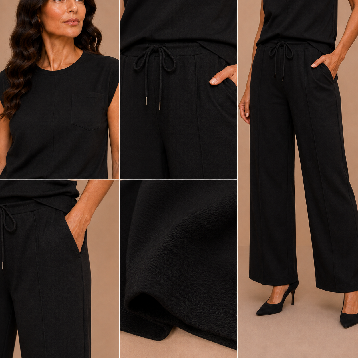 KAIYA – Casual Summer Lounge Co-Ord Set