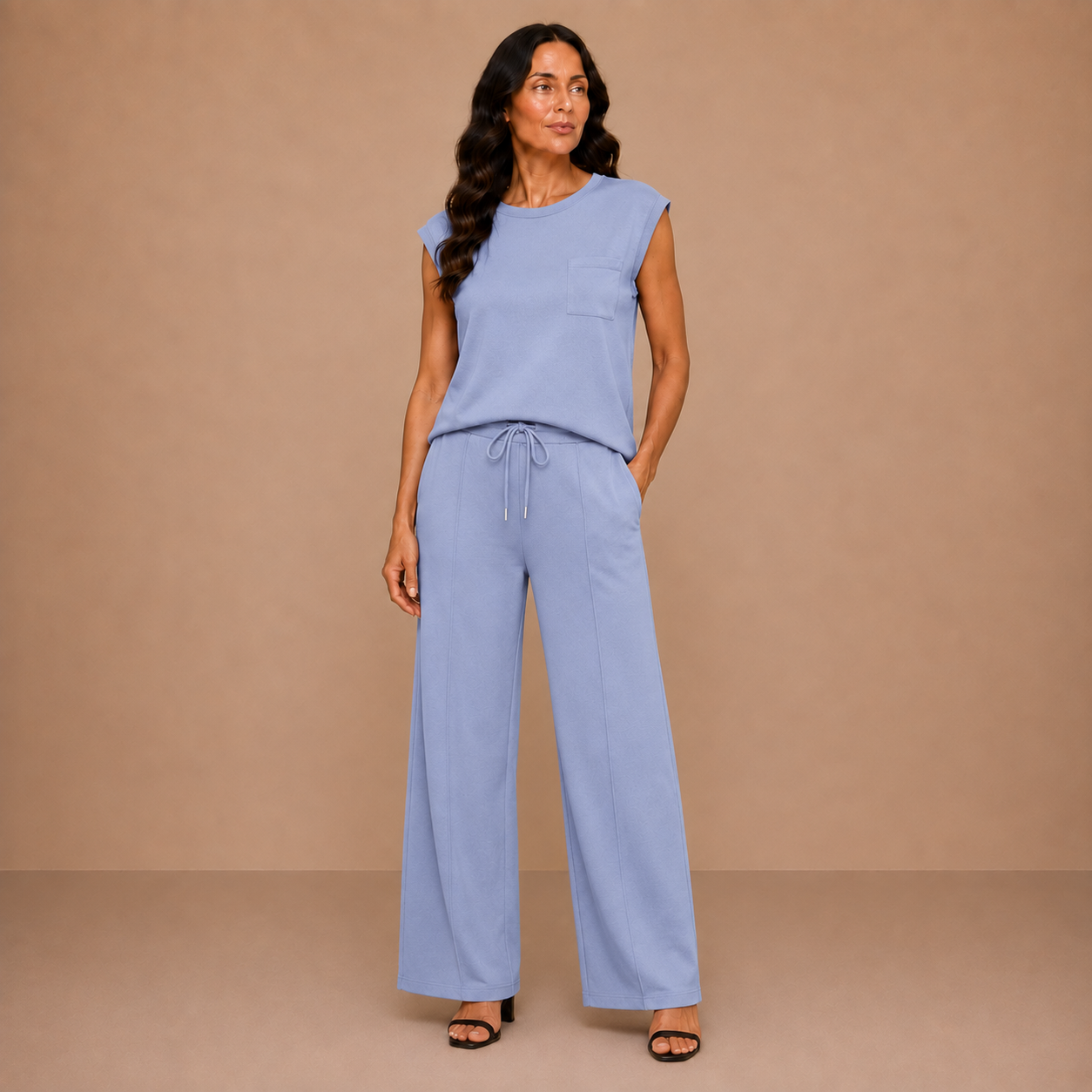 KAIYA – Casual Summer Lounge Co-Ord Set