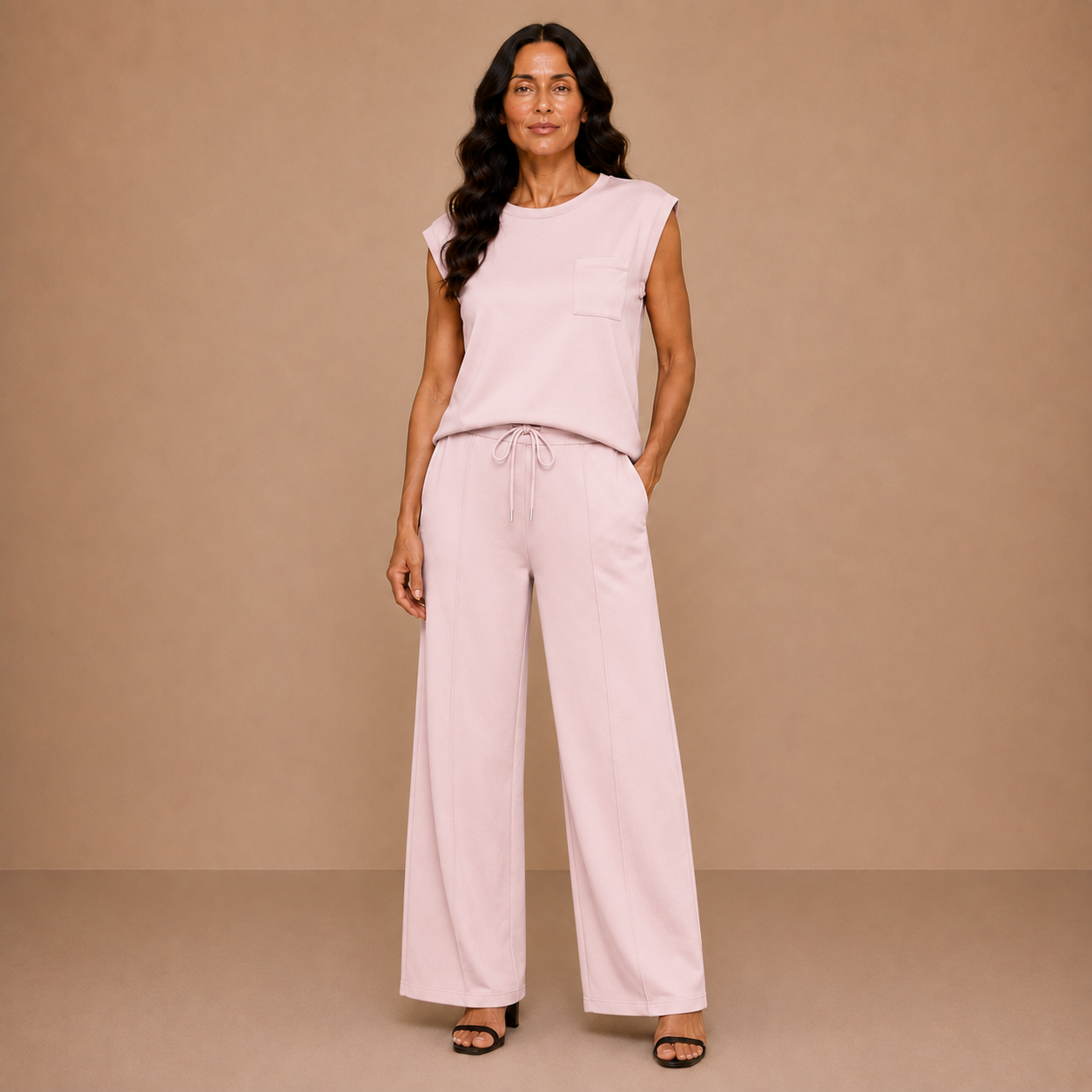 KAIYA – Casual Summer Lounge Co-Ord Set