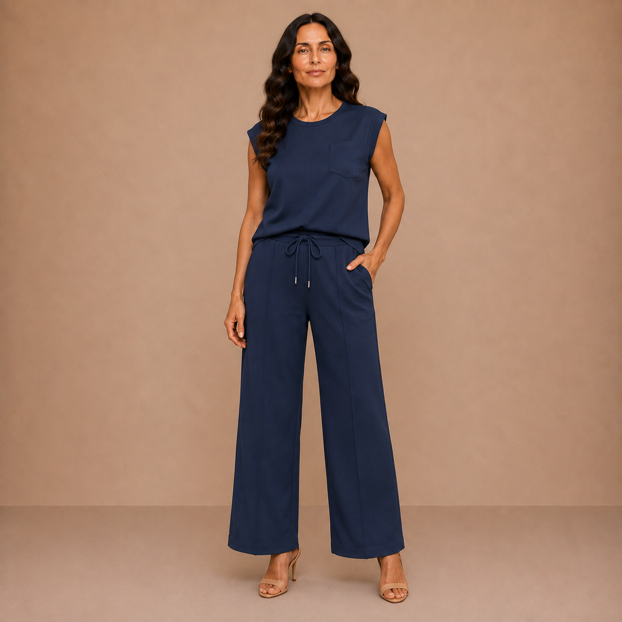 KAIYA – Casual Summer Lounge Co-Ord Set