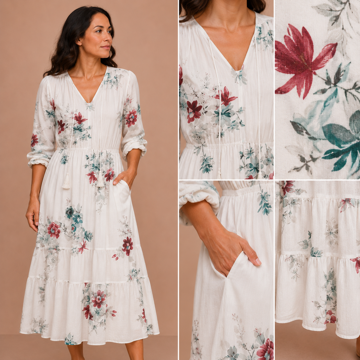 Sharon & Rowe® Mikah Boho Dress