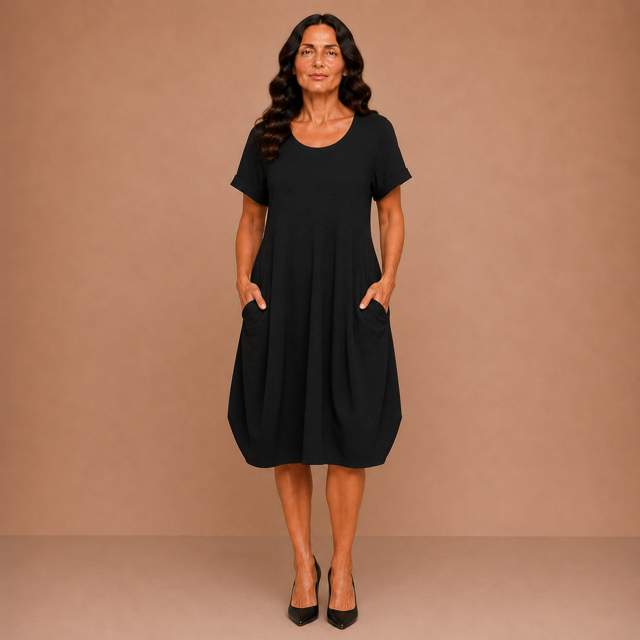 Oriane™ | Fluid Casual Maxi Dress
