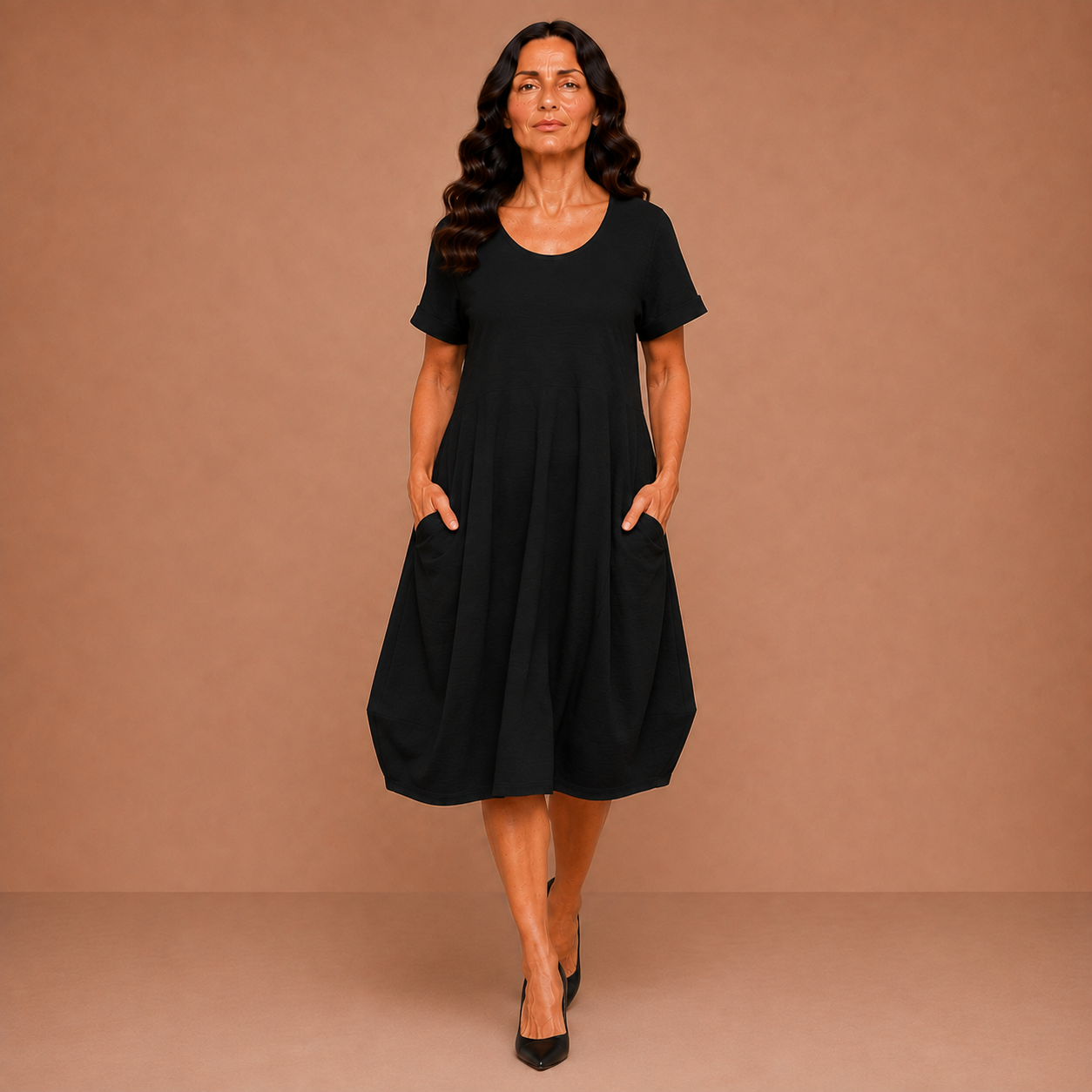 Oriane™ | Fluid Casual Maxi Dress