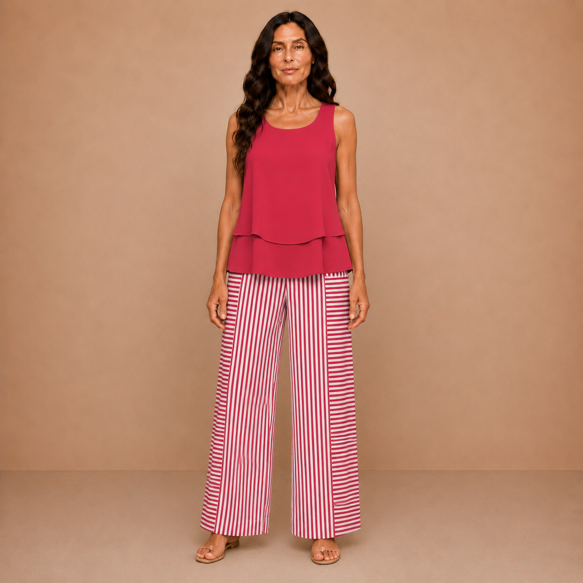 Rosavienne | Riviera Striped Ensemble