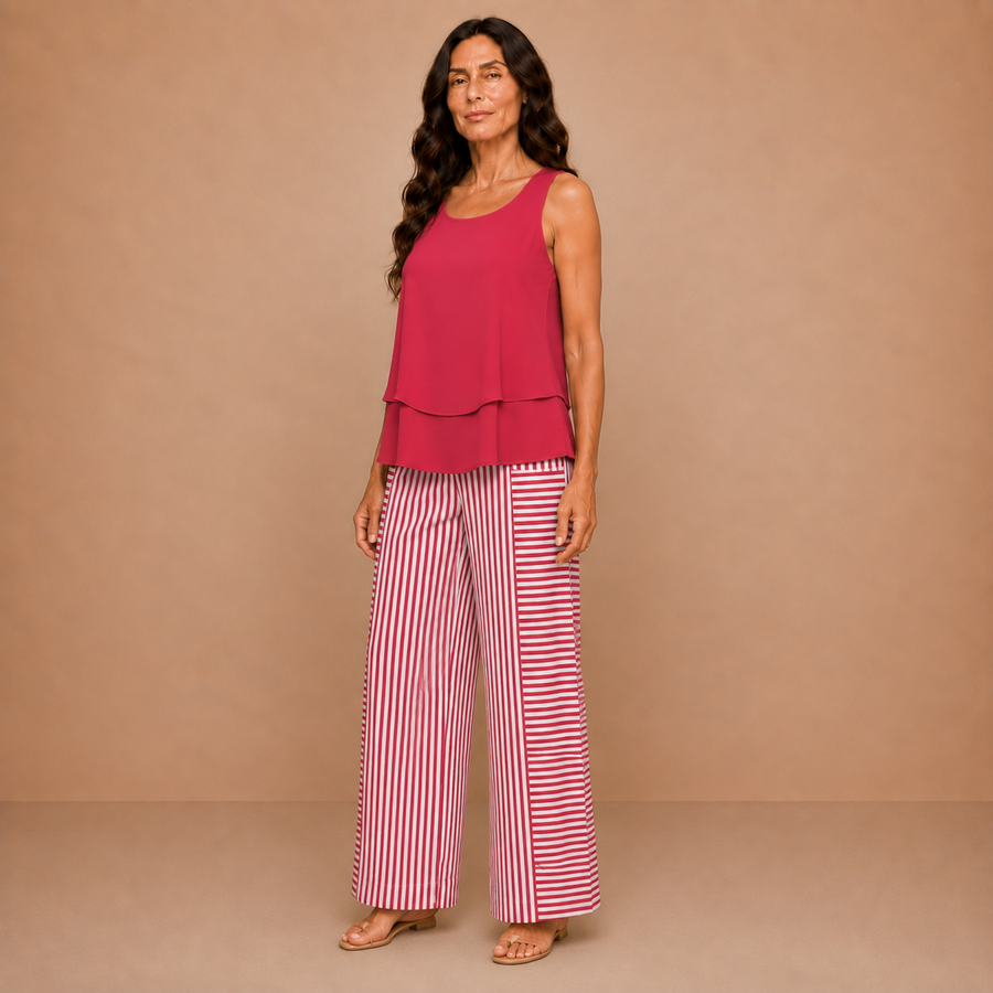 Rosavienne | Riviera Striped Ensemble