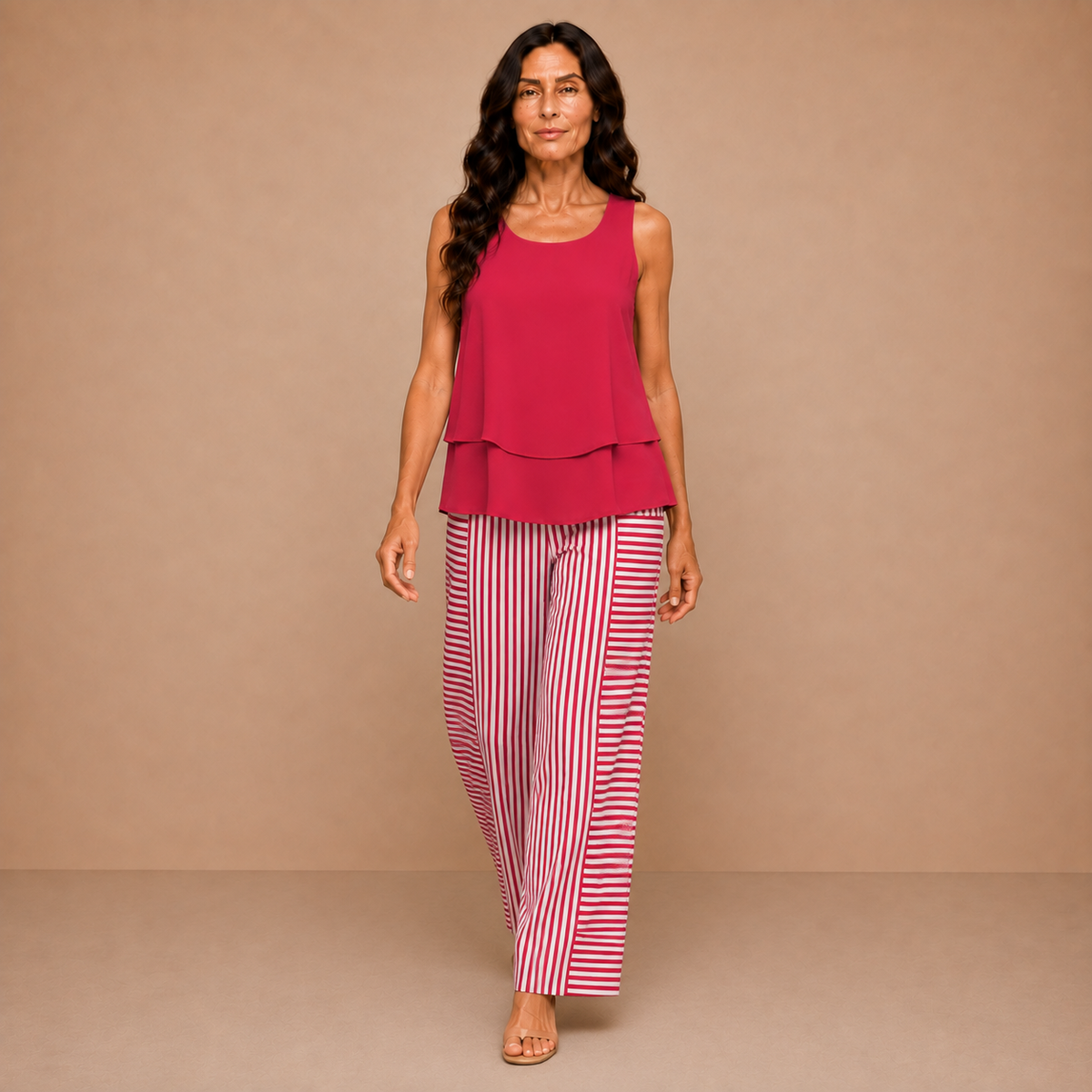 Rosavienne | Riviera Striped Ensemble