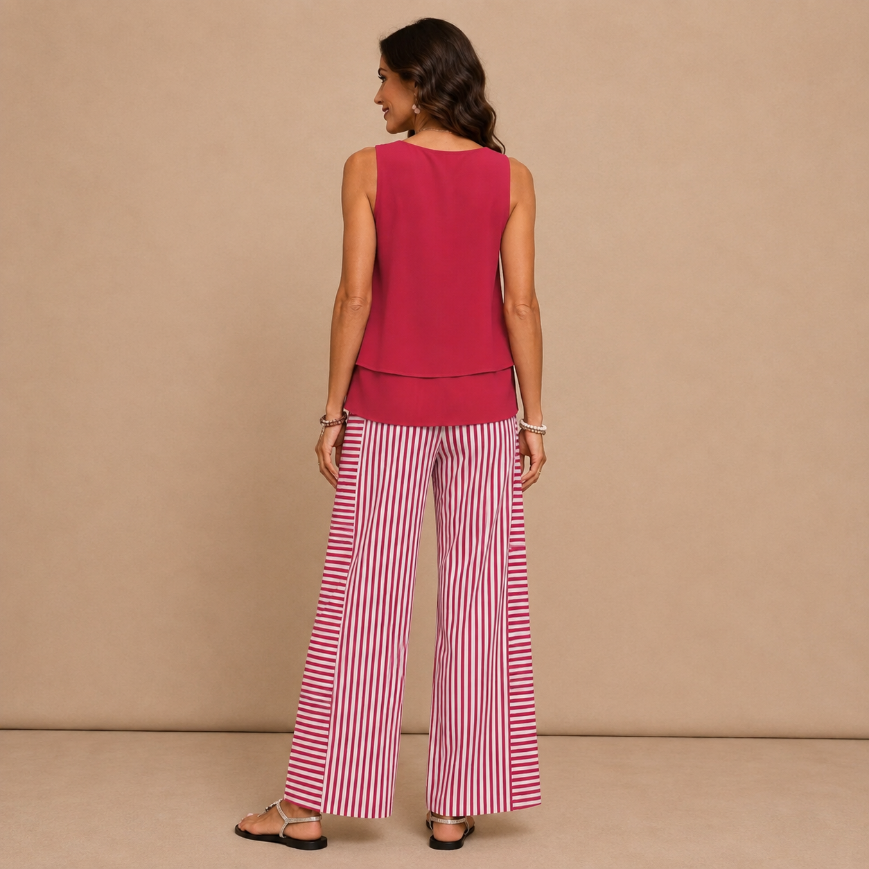 Rosavienne | Riviera Striped Ensemble