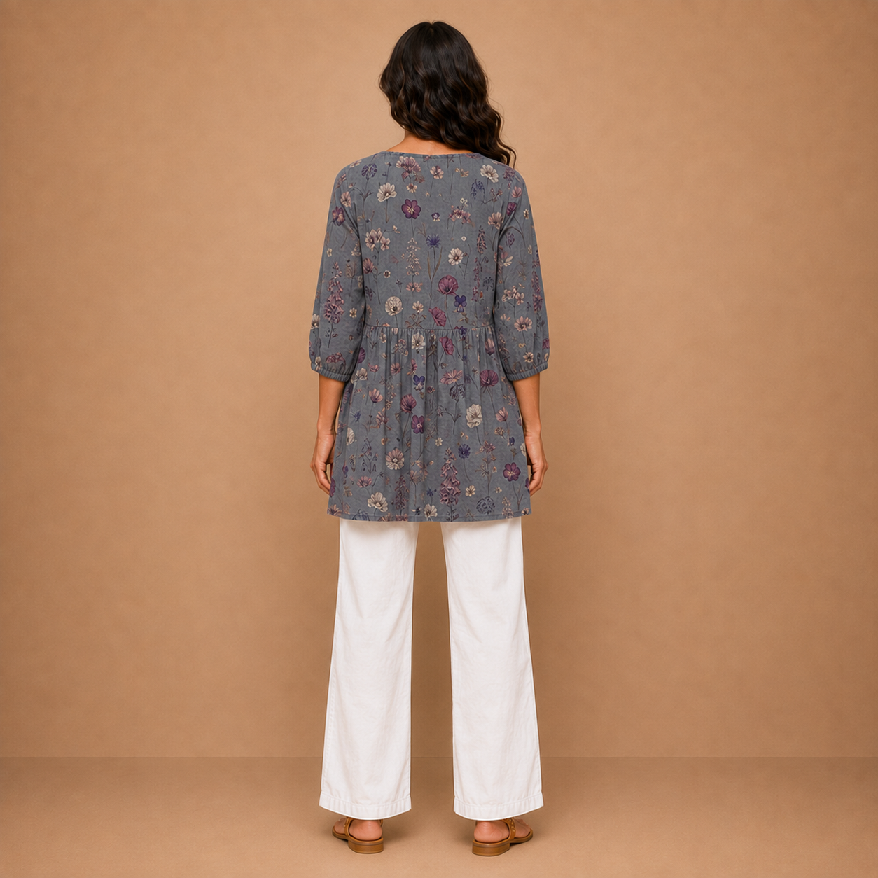 Audrey | Long Sleeve Blouse with V-Neck