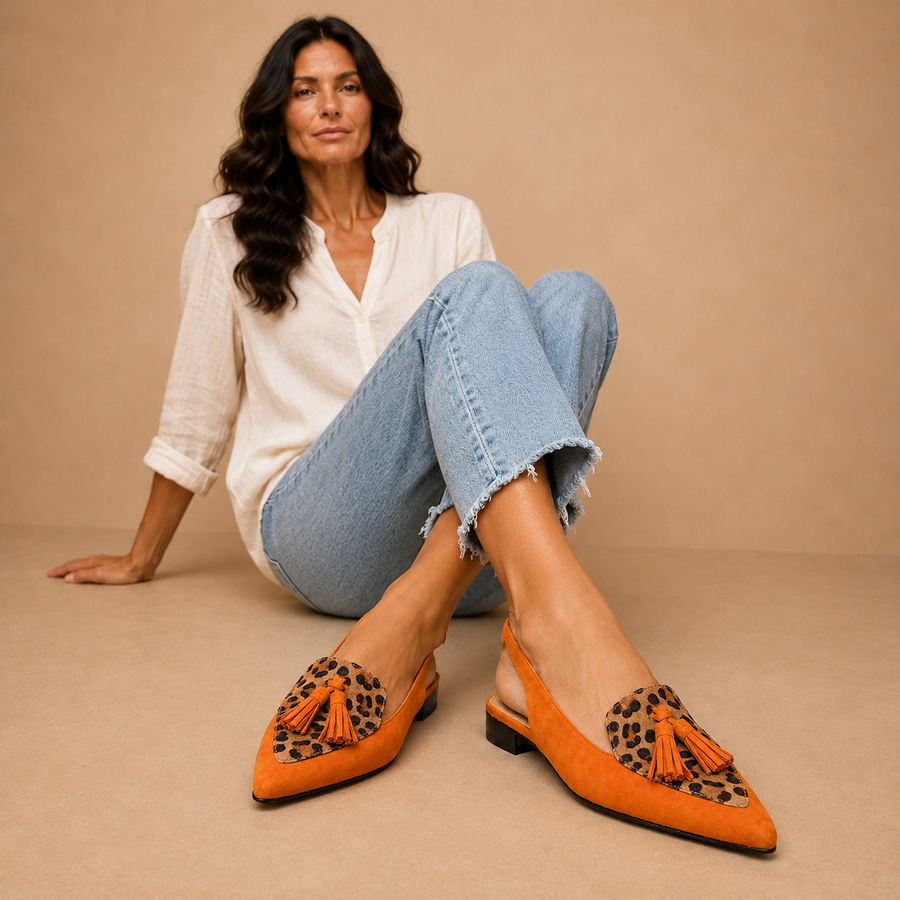 Eliza | Strappy Sandals with Tassels