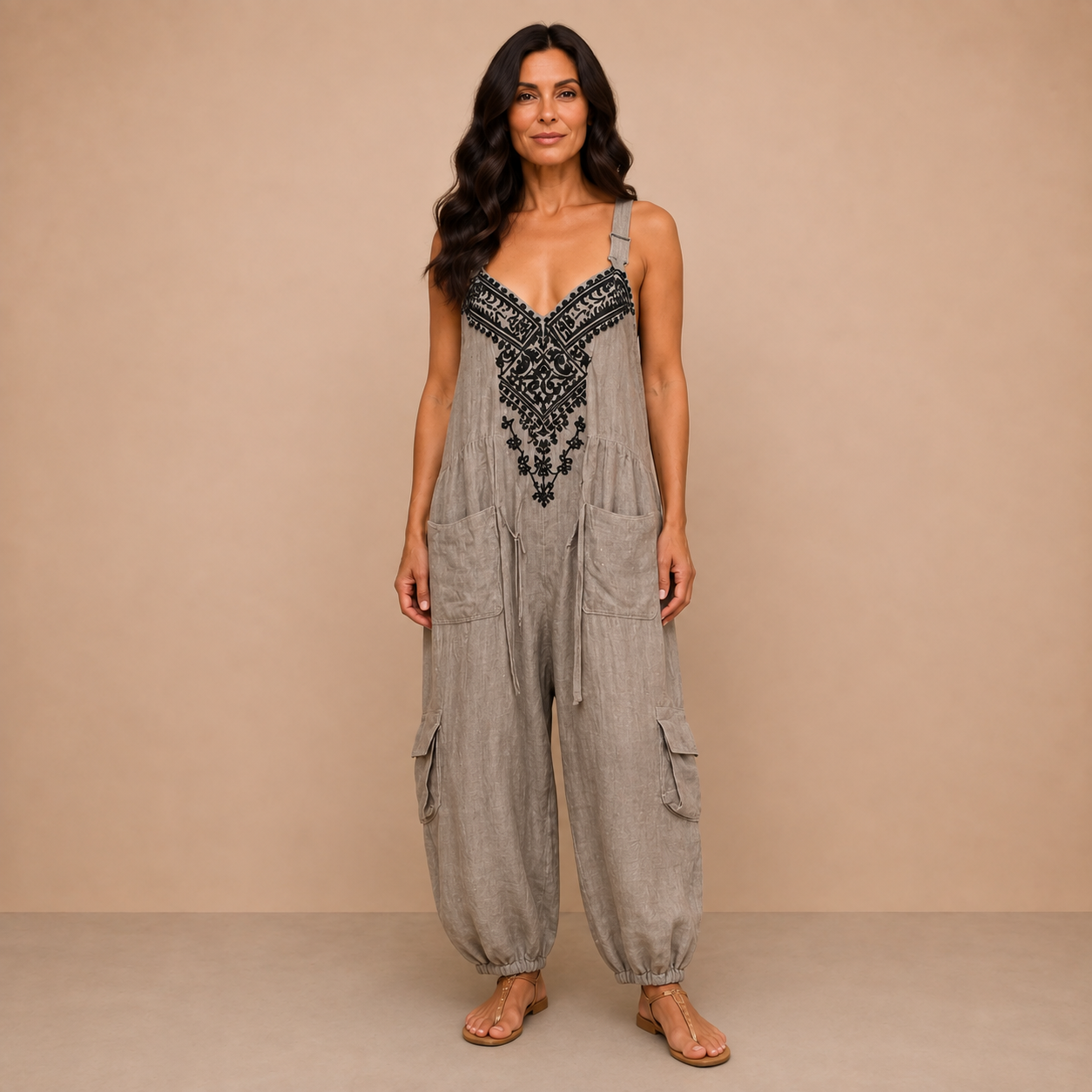 Olivia | Bohemian Jumpsuit