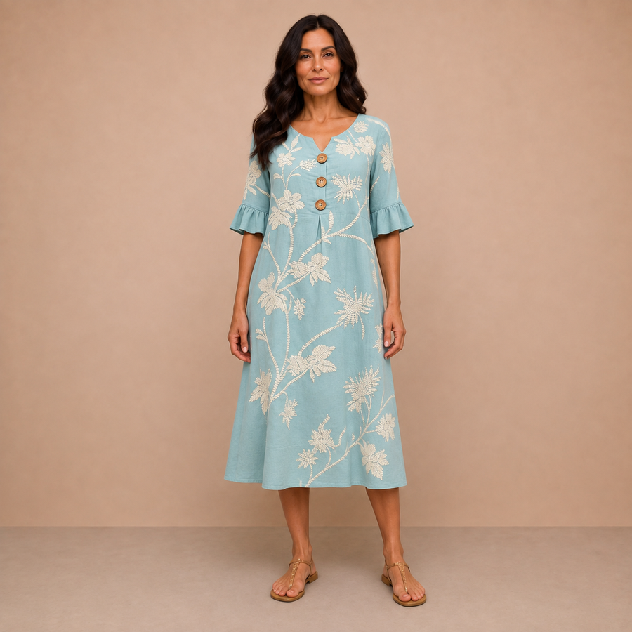 Elodie™ | Floral  Midi Dress