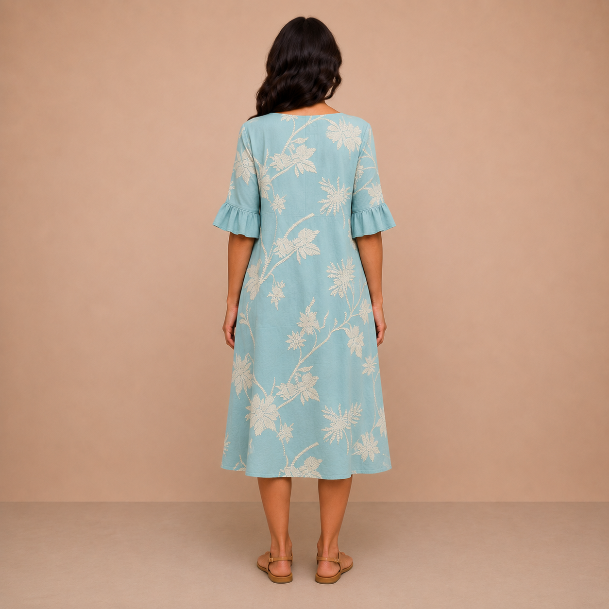 Elodie™ | Floral  Midi Dress