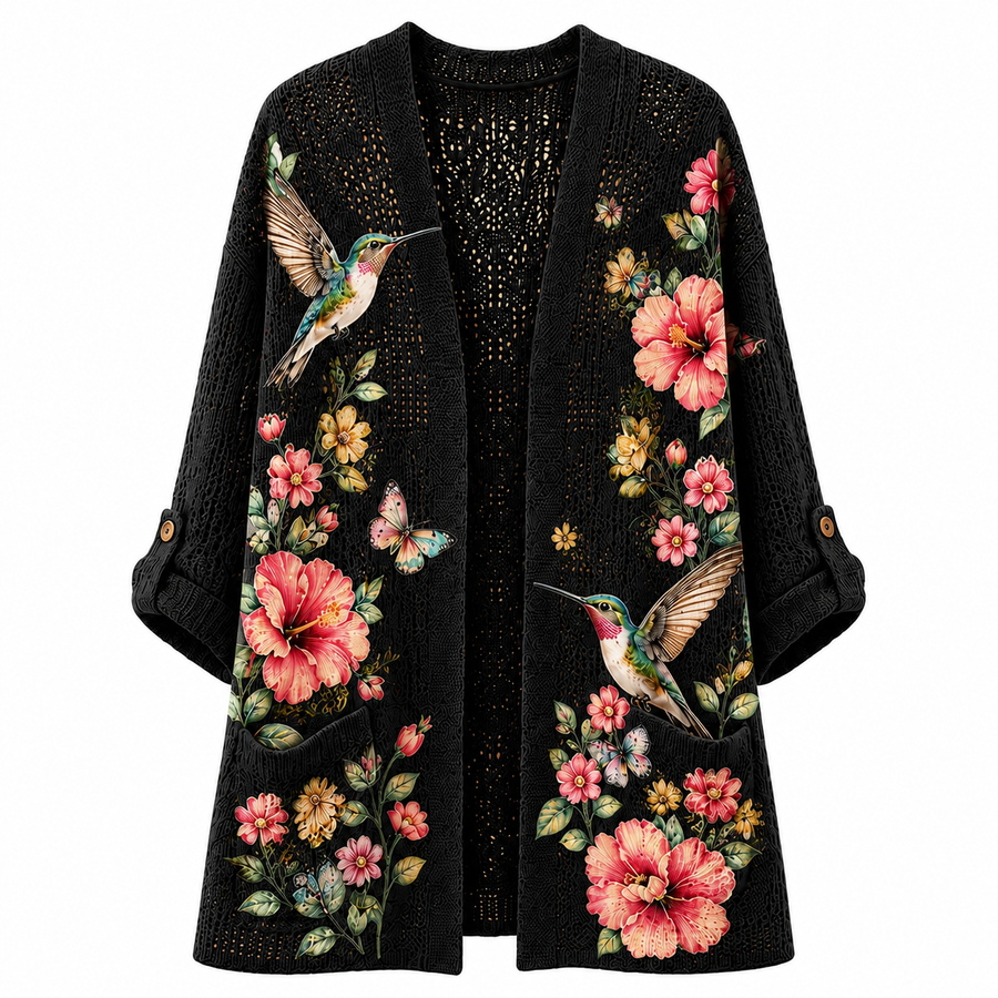 Women's Hummingbird Summer Cardigan