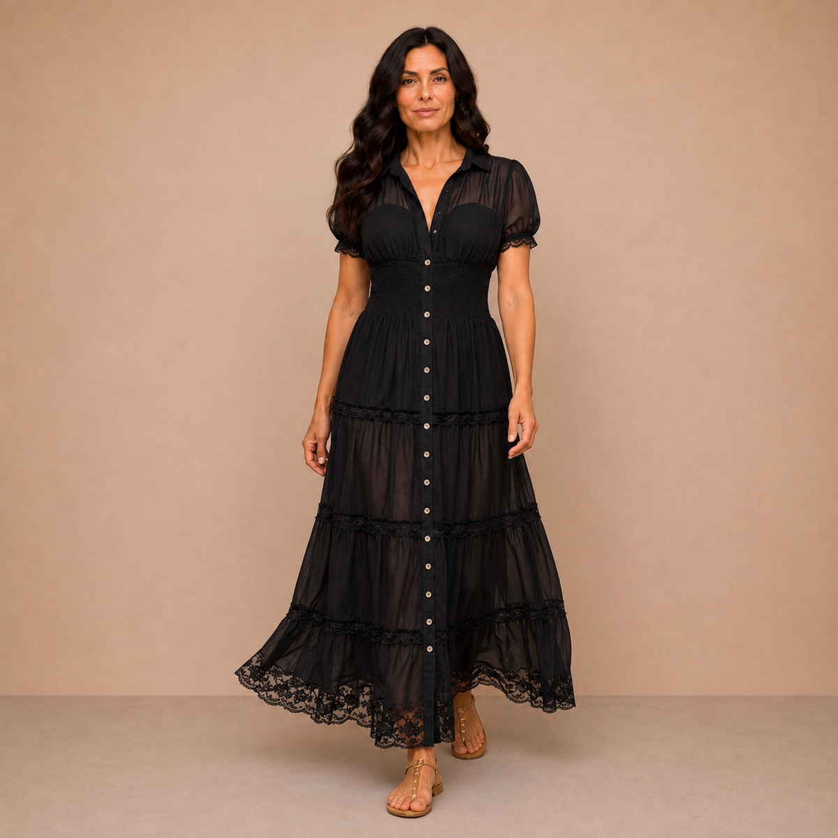 Gillian | Elegant Maxi Dress (shipping cost only)