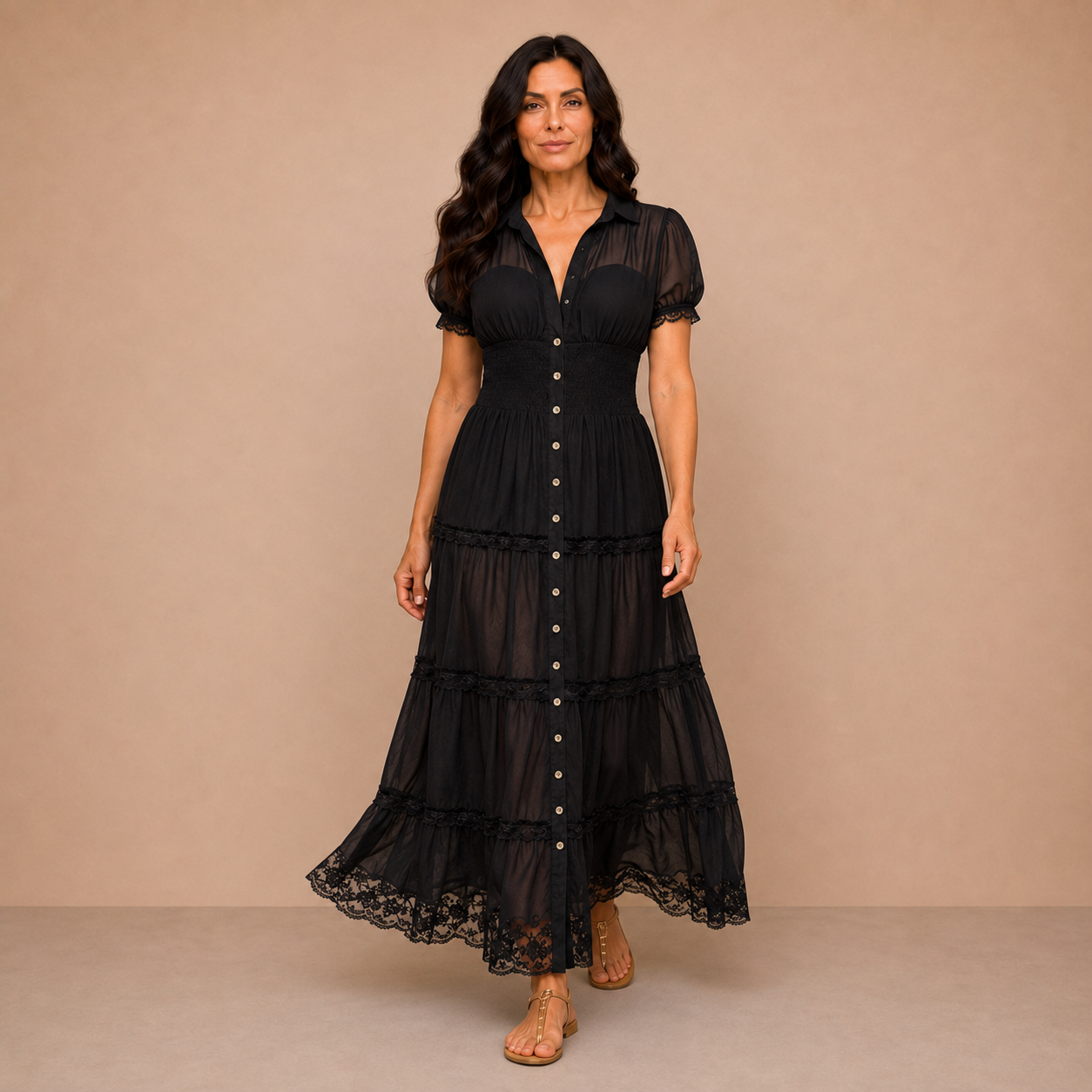 Gillian | Elegant Maxi Dress (shipping cost only)