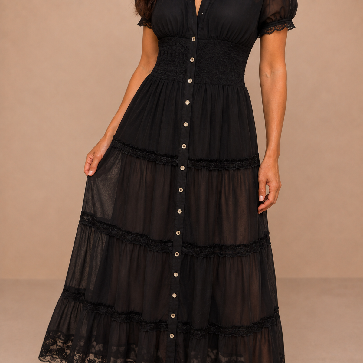 Gillian | Elegant Maxi Dress (shipping cost only)