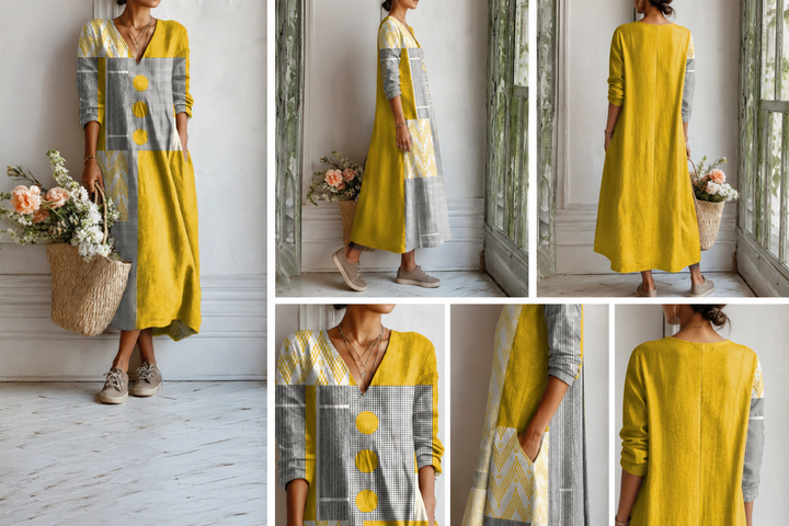 Emma™ - Robe en lin décontractée