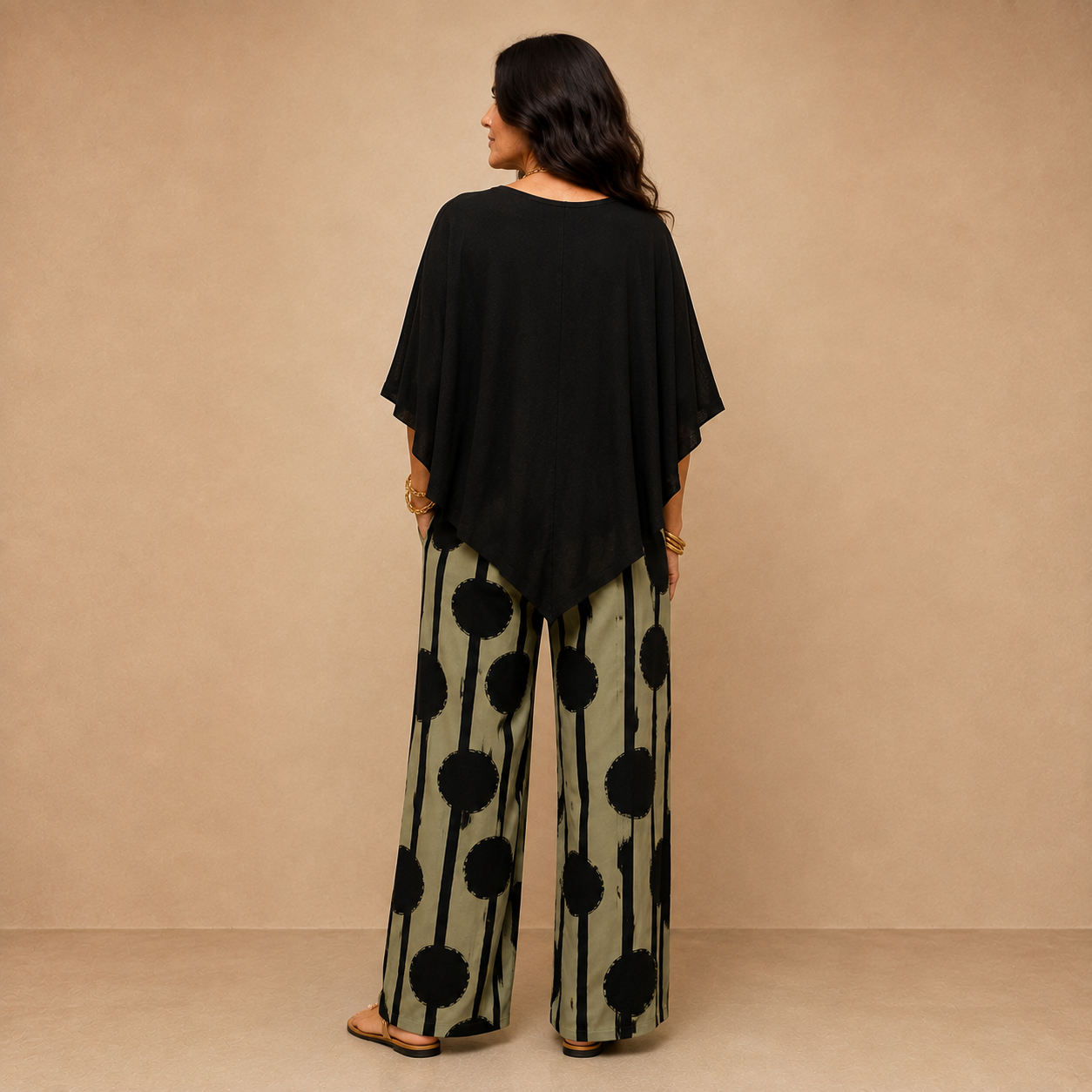 Kalliope -  Comfortable Elastic Waist Two-Piece Set