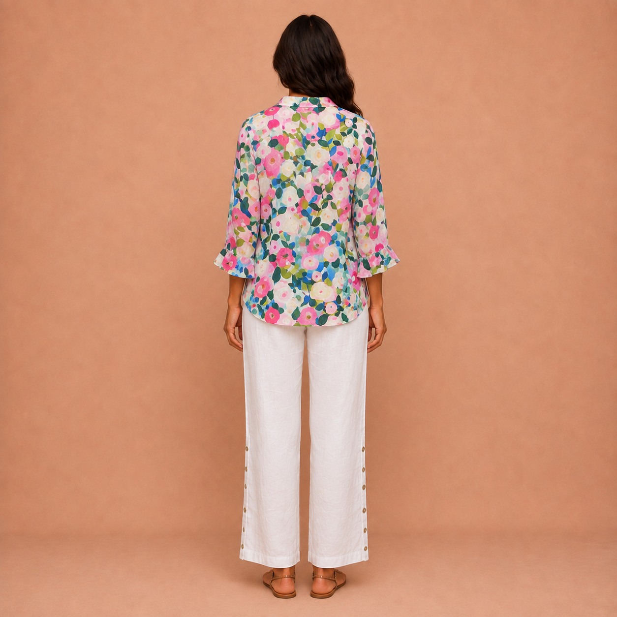 Frances – Floral Print Blouse