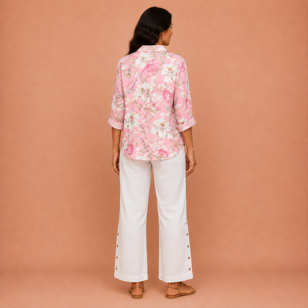 Anne – Chic Floral Blouse