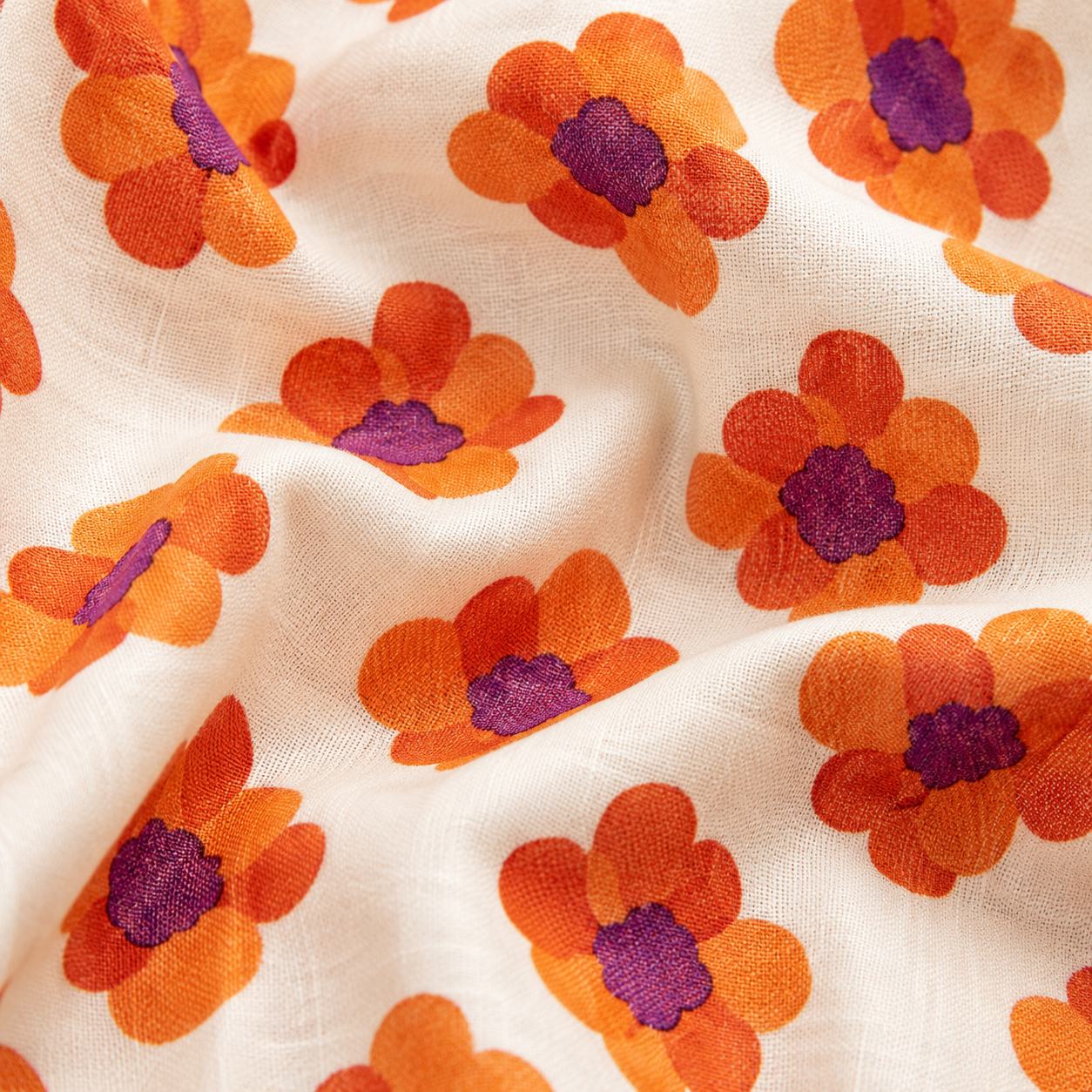 Marguerite™ | Retro Floral Trapeze Dress